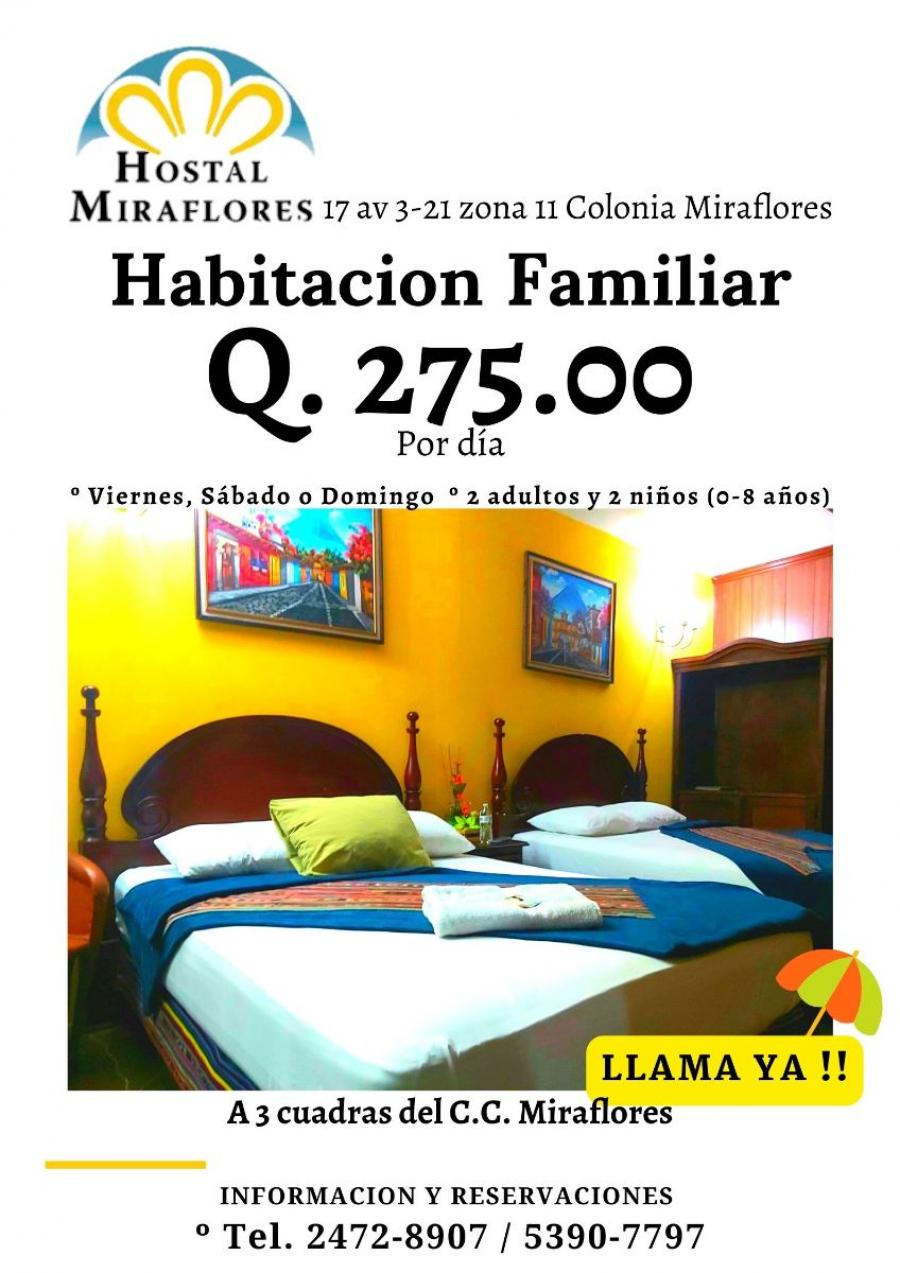 Foto Hotel en Renta Vacacional en Guatemala, Guatemala - Q 275 - HO14541 - BienesOnLine