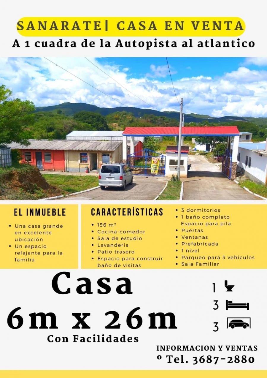 Foto Casa en Venta en Sanarate, El Progreso - Q 350.000 - CAV14405 - BienesOnLine