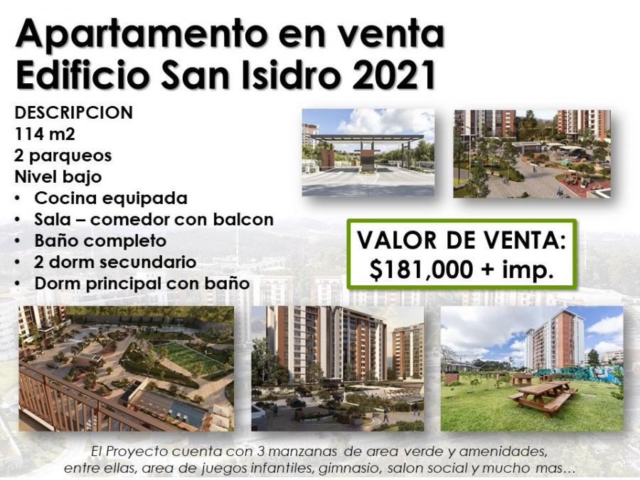 Foto Apartamento en Venta en ZONA 16, Guatemala, Guatemala - U$D 181.000 - APV13796 - BienesOnLine