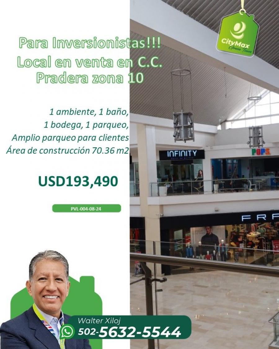 Foto Local en Venta en zona 10, Guatemala, Guatemala - U$D 193.490 - LOV47767 - BienesOnLine