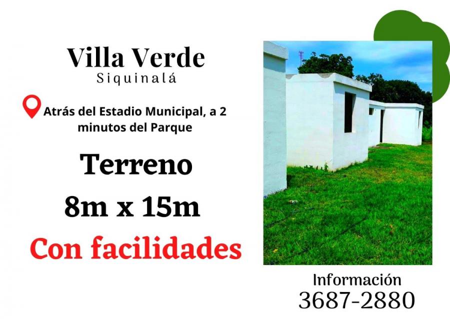 Foto Terreno en Venta en Atrás del Estadio Municipal de Siquinala, Escuintla - Q 58.391 - TEV10963 - BienesOnLine