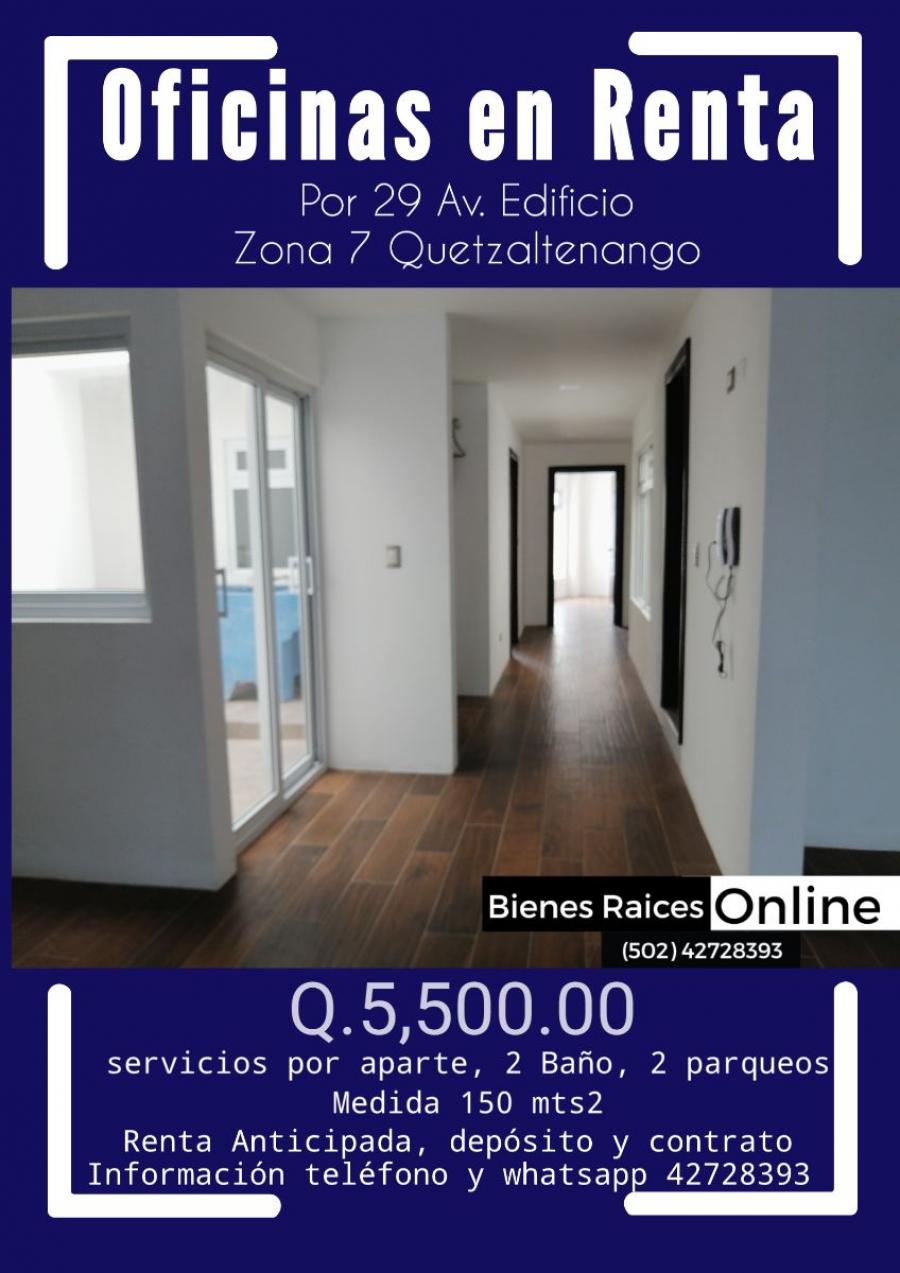 Oficinas en Renta por 29 Av Zona 7 Quetzaltenango 