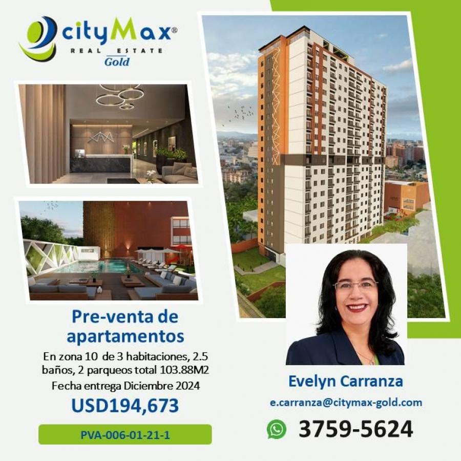 Foto Apartamento en Venta en Guatemala, Guatemala - U$D 194.673 - APV17936 - BienesOnLine