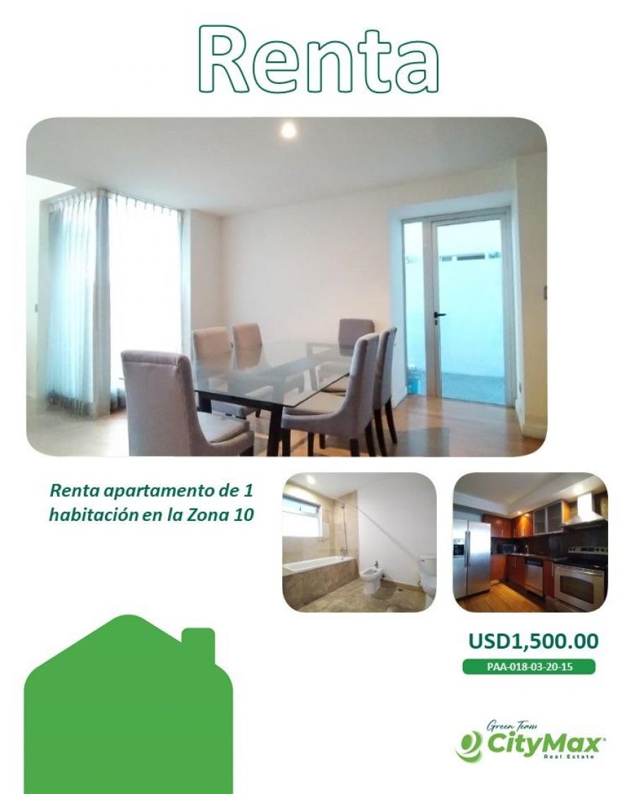 Foto Apartamento en Renta en Zona 10, Zona 10, Guatemala - U$D 1.500 - APR45064 - BienesOnLine