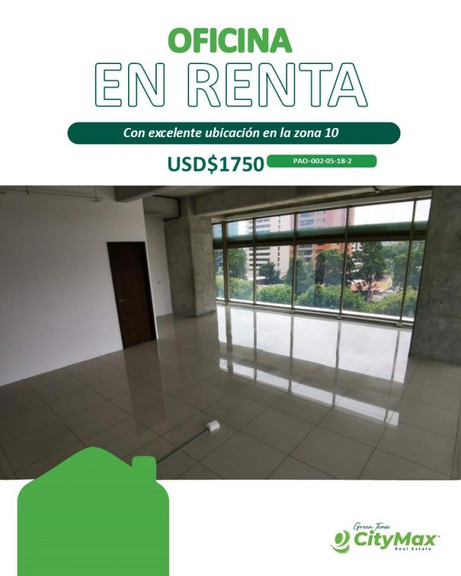 Foto Oficina en Renta en Zona 10 Ciudad de Guatemala, Guatemala - U$D 1.750 - OFR46565 - BienesOnLine