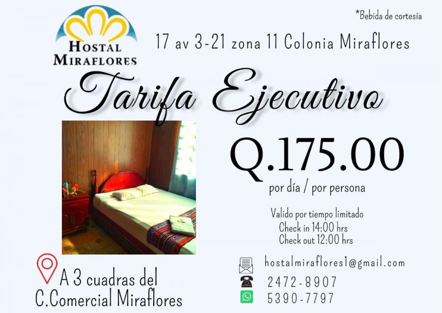 Foto Hotel en Renta Vacacional en Guatemala, Guatemala - Q 175 - HO10295 - BienesOnLine