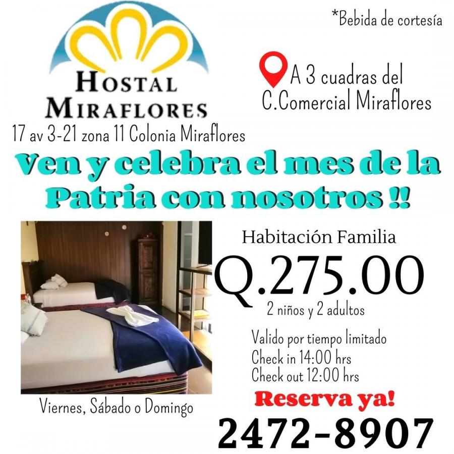 Foto Hotel en Renta Vacacional en Guatemala, Guatemala - Q 275 - HO10296 - BienesOnLine