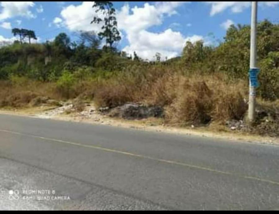 TERRENO EN VENTA, A  ORILLA DE CARRETERA, SAN JOSÉ PINULA