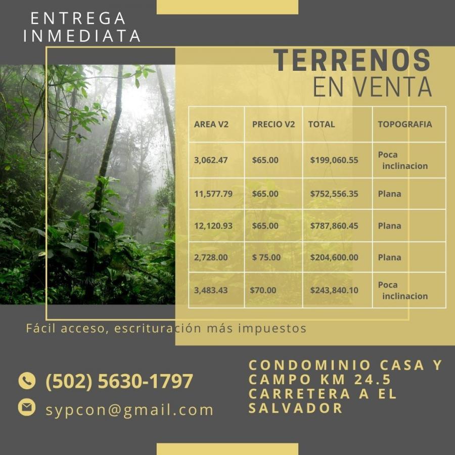 Foto Terreno en Venta en Guatemala City, Guatemala, Guatemala - U$D 199.061 - TEV34286 - BienesOnLine