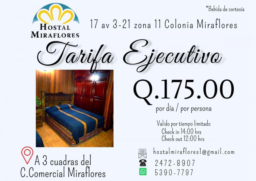 Foto Hotel en Renta Vacacional en Guatemala, Guatemala - Q 175 - HO10254 - BienesOnLine