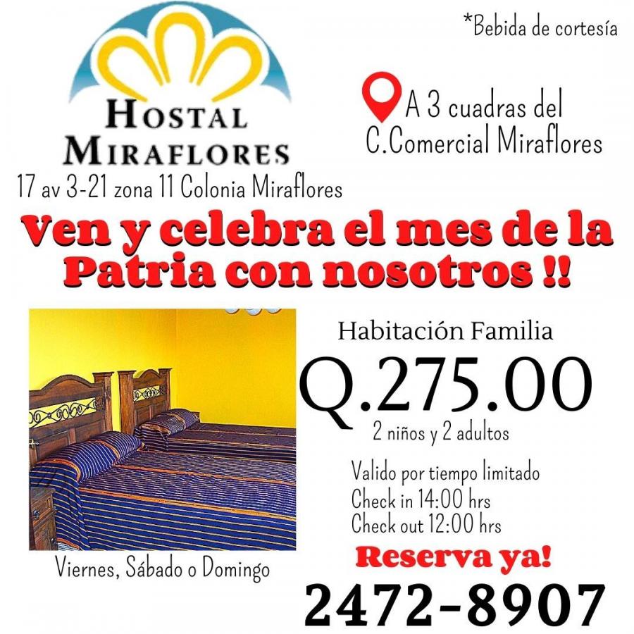 Foto Hotel en Renta Vacacional en Guatemala, Guatemala - Q 275 - HO10257 - BienesOnLine