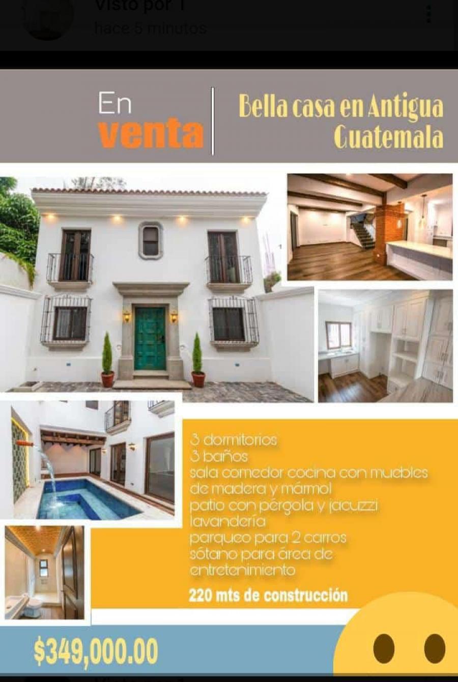 Foto Casa en Venta en Antigua Guatemala, Guatemala - U$D 349.000 - CAV11079 - BienesOnLine