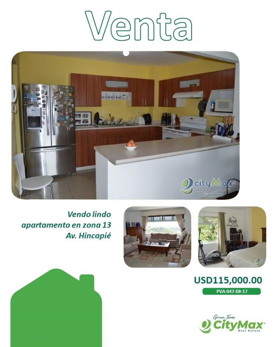 Foto Apartamento en Venta en Zona 13, Zona 13, Guatemala - U$D 115.000 - APV44856 - BienesOnLine