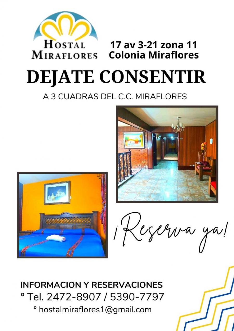 Venga y déjese consentir, hospedaje en zona 11