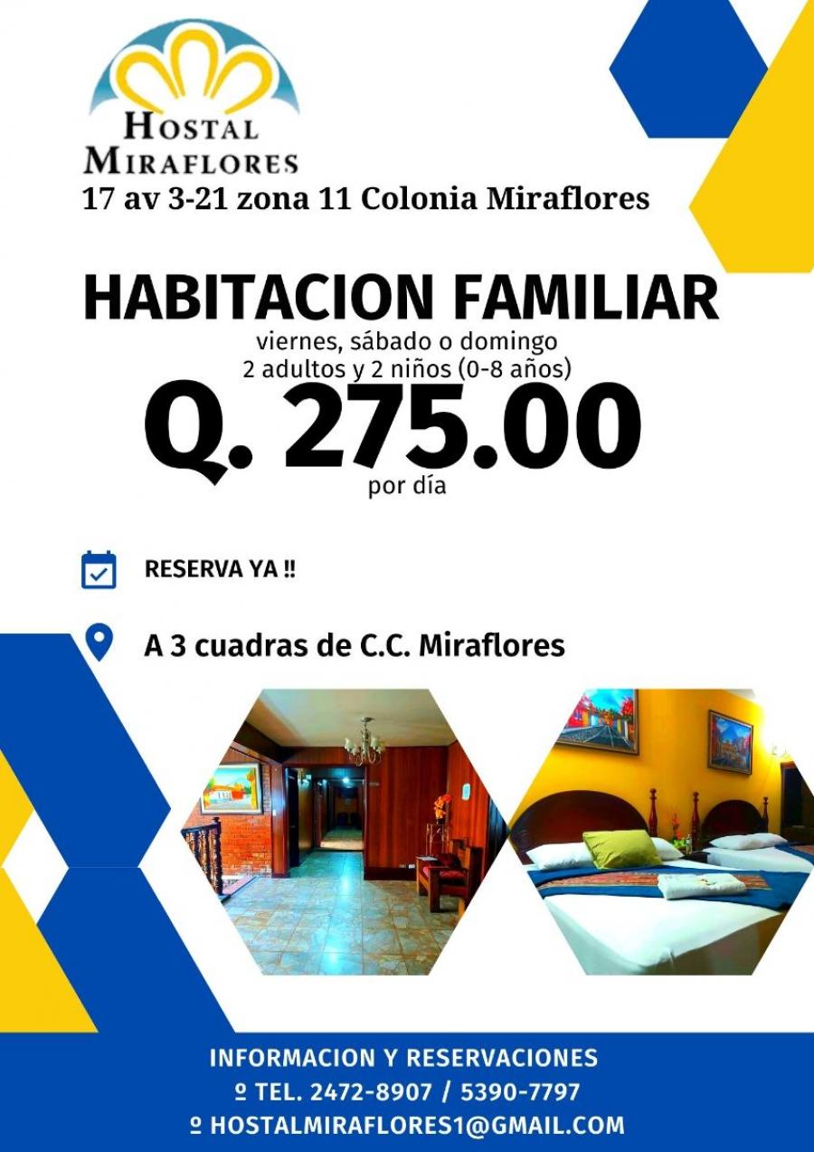 Foto Hotel en Renta Vacacional en Guatemala, Guatemala - Q 275 - HO14284 - BienesOnLine