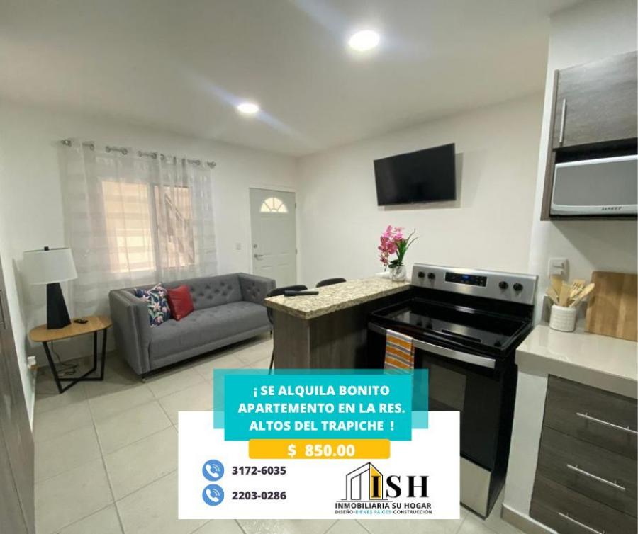 Foto Apartamento en Alquiler en RESIDENCIAL ALTOS  DEL TRAPICHE, Tegucigalpa, Francisco Morazán - U$D 850 - APA2335 - BienesOnLine