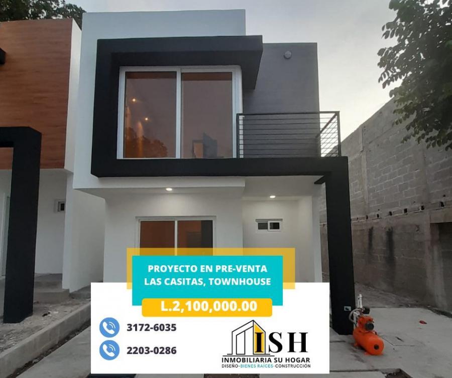 SE VENDE CASA EN PRE-VENTA EN LAS CASITAS MODELO TOWNHOUSE