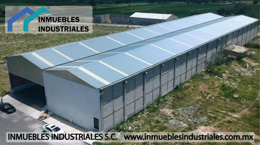 Bodega en Renta en Tizayuca 1,500m² Nueva 100% Industrial $75,000