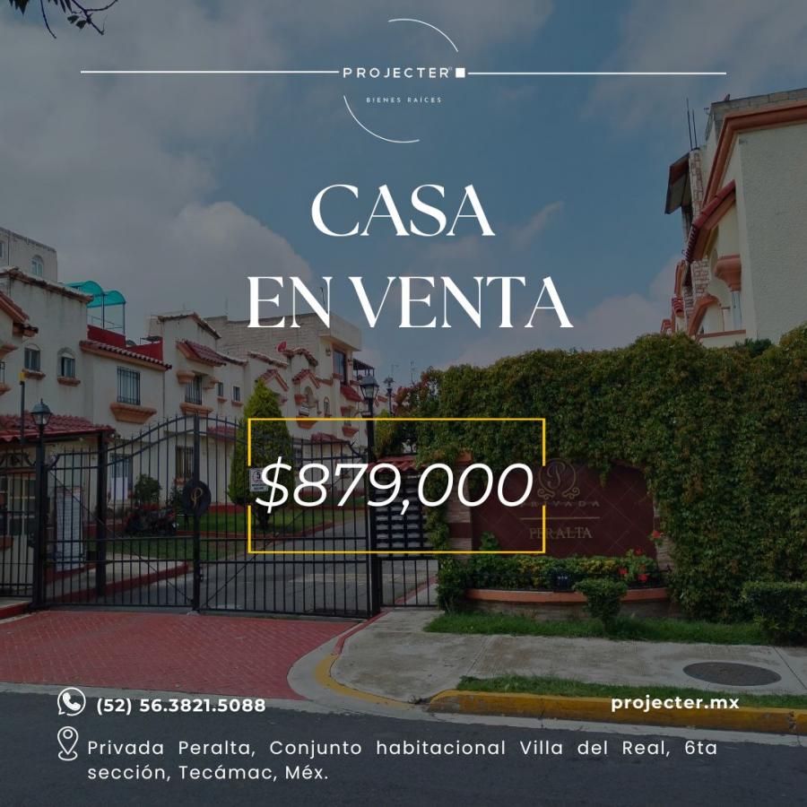 Foto Casa en Venta en villa del real, Tecámac de Felipe Villanueva, Mexico - $ 879.000 - CAV356549 - BienesOnLine