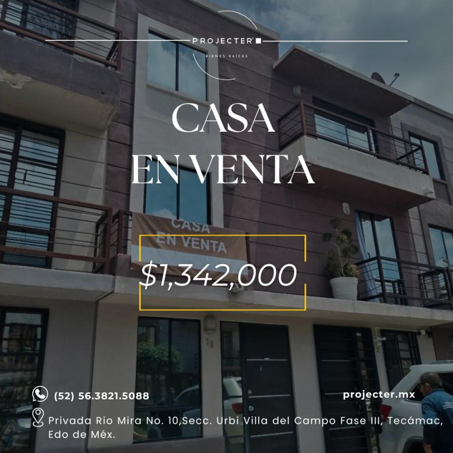 Foto Casa en Venta en urbi villa del campo, Urbi villa del campo, Mexico - $ 1.342.000 - CAV356551 - BienesOnLine