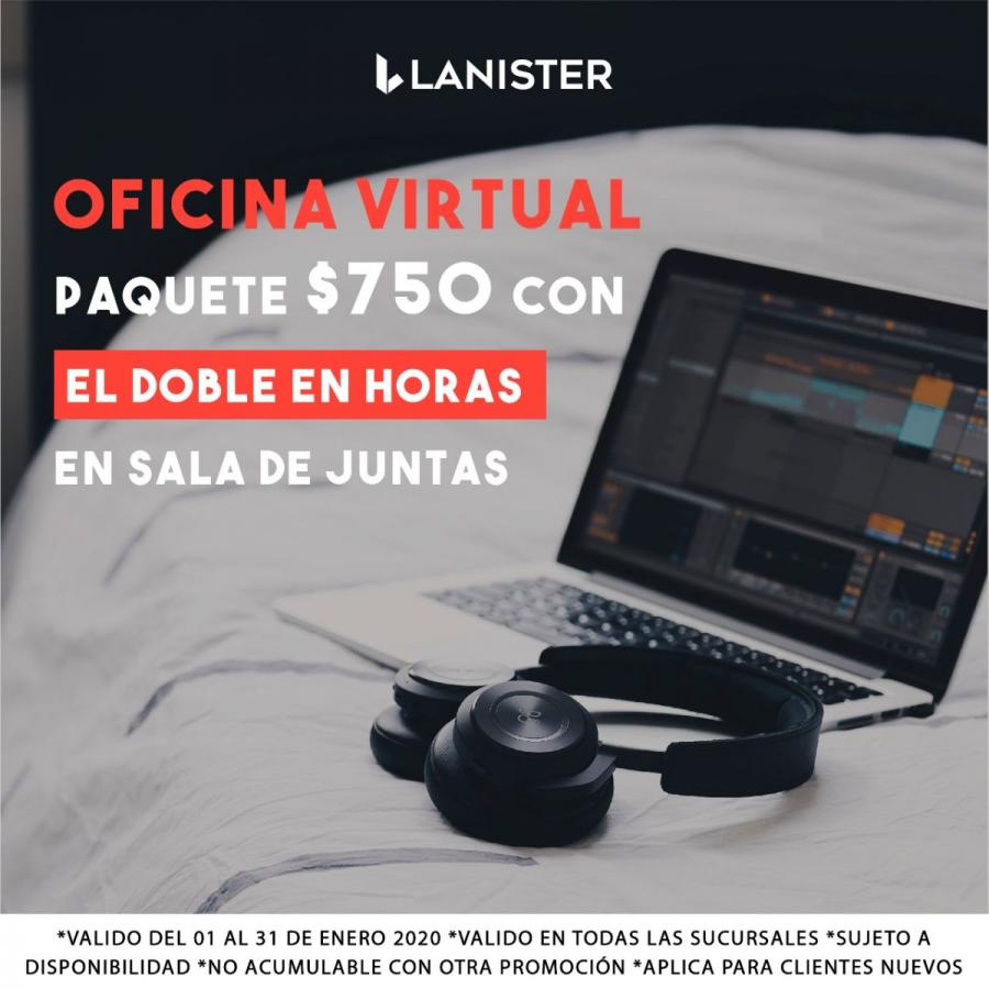 NUEVA MODALIDAD EN RENTA DE OFICINAS ¡YA TENEMOS VIRTUALES!