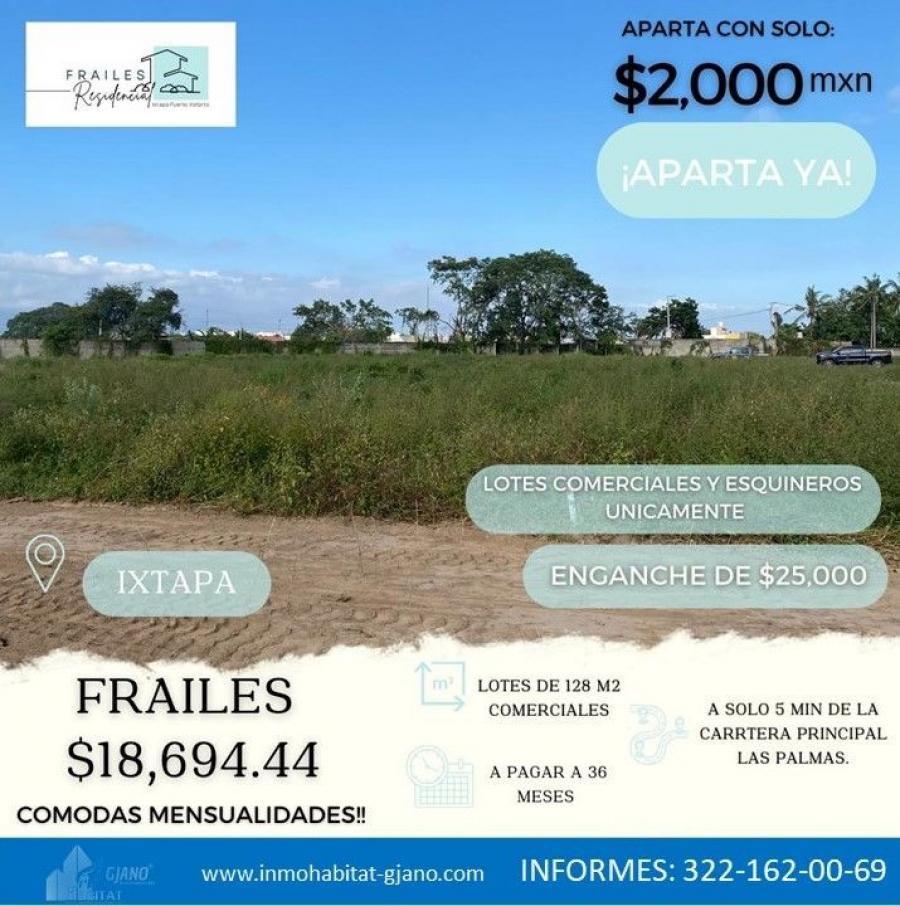 Foto Terreno en Venta en IXTAPA, Puerto Vallarta, Jalisco - $ 441.500 - TEV356025 - BienesOnLine