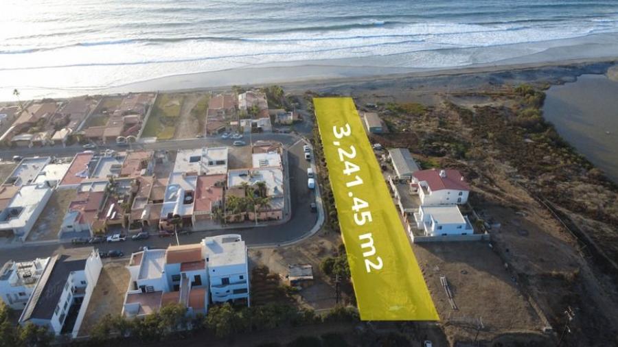 Venta de Terreno 3241m2 frente al mar en Rosarito, Misión Viejo.