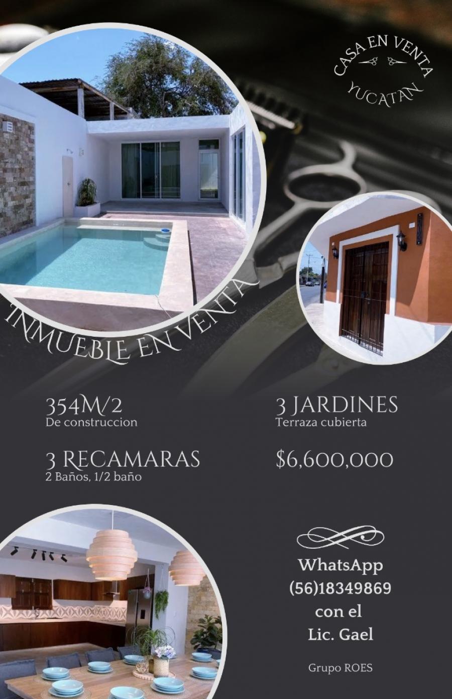 Foto Casa en Venta en Centro, Mérida, Yucatan - $ 6.600.000 - CAV356268 - BienesOnLine