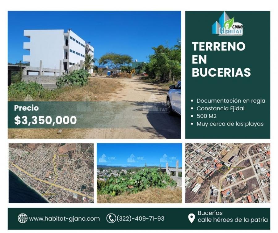 Foto Terreno en Venta en BUCERIAS, Bucerías, Nayarit - $ 3.350.000 - TEV355815 - BienesOnLine