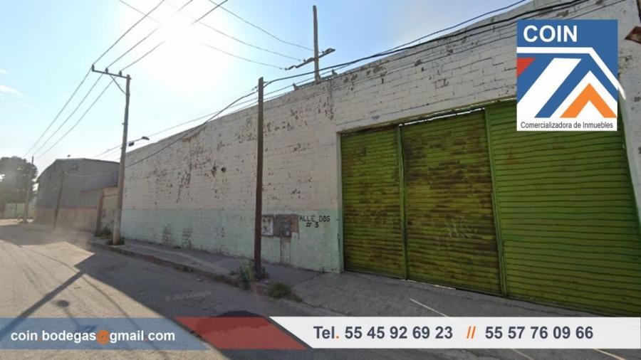 BODEGA EN RENTA ECATEPEC 1250M2