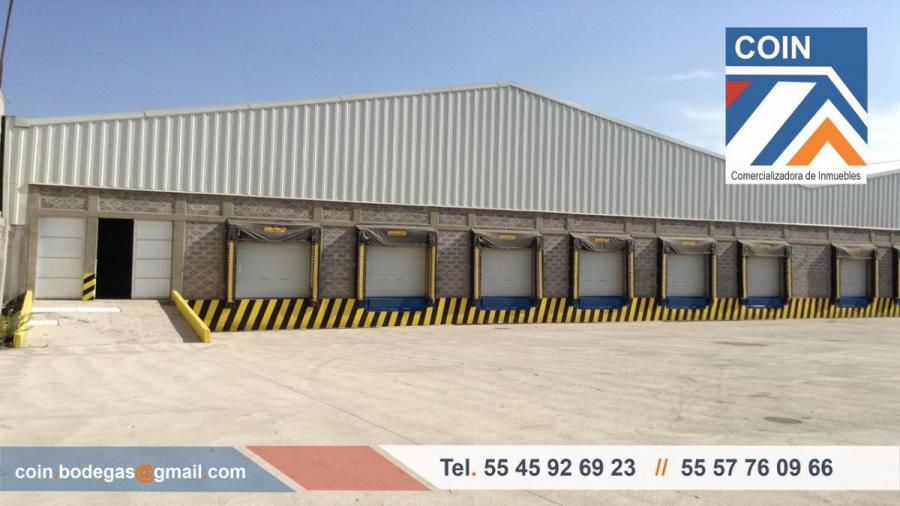 BODEGA EN RENTA ECATEPEC 6,568M2 