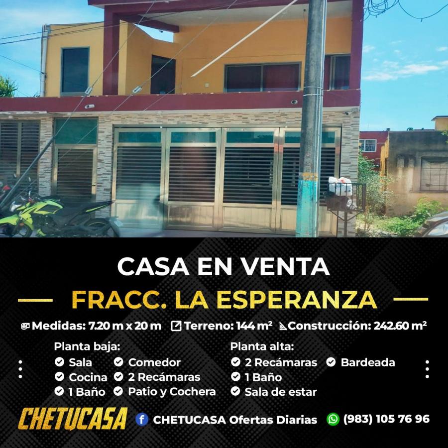 Foto Casa en Venta en Colonia Nueva Esperanza, Othón P Blanco, Quintana Roo - CAV346638 - BienesOnLine