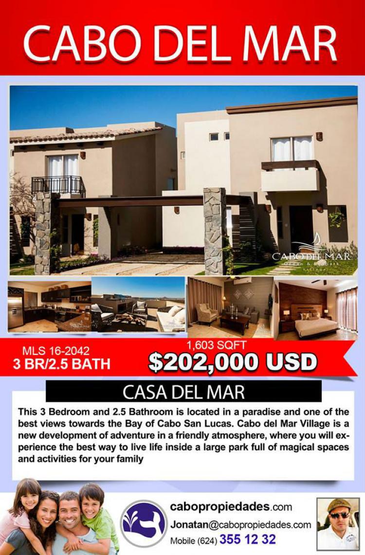 CASA EN CABO DEL MAR, EQUIPADA CON CASA CLUB