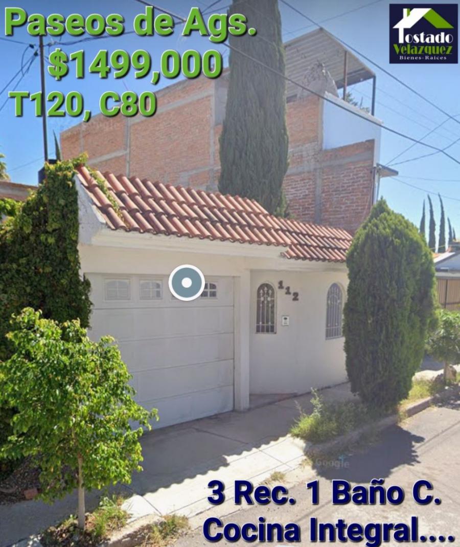 Casa en Venta en Paseos de Aguascalientes Jesús María, Aguascalientes