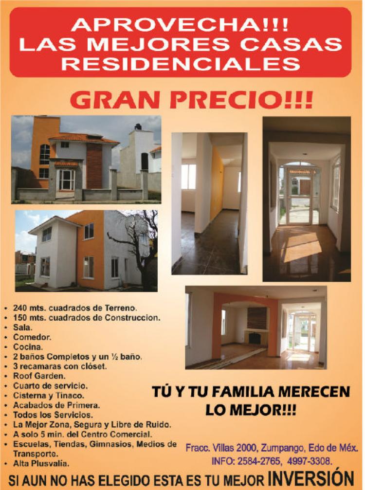 Casa en Venta en Zumpango de Ocampo, Mexico - $  - CAV54420 -  BienesOnLine