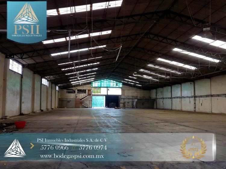 CEDIS  EN RENTA TECAMAC 3450m2 CON ANDEN Y PATIO DE MANIOBRAS