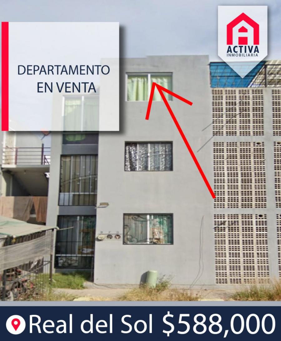 Foto Departamento en Venta en Real del Sol, Tlajomulco de Zúñiga, Jalisco - $ 588.000 - DEV355738 - BienesOnLine