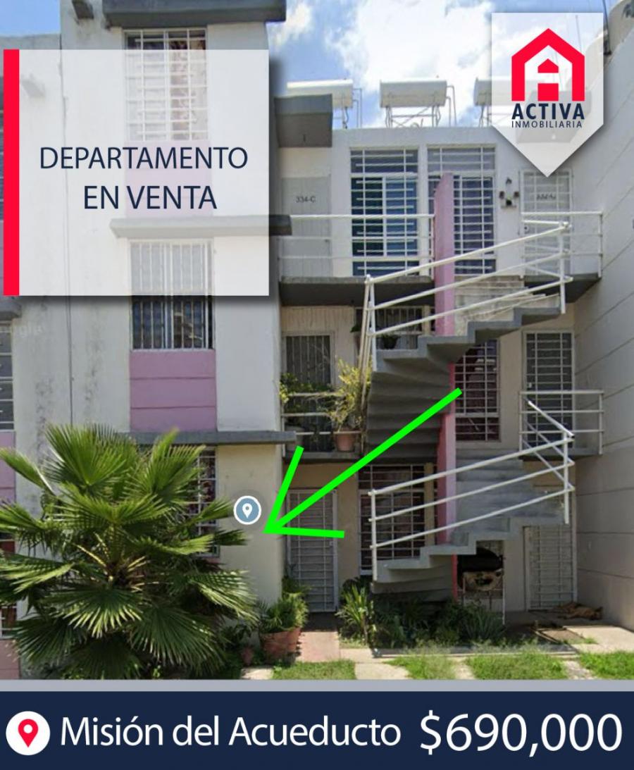 Foto Departamento en Venta en MISION DEL ACUEDUCTO, Tonalá, Jalisco - $ 690.000 - DEV353287 - BienesOnLine