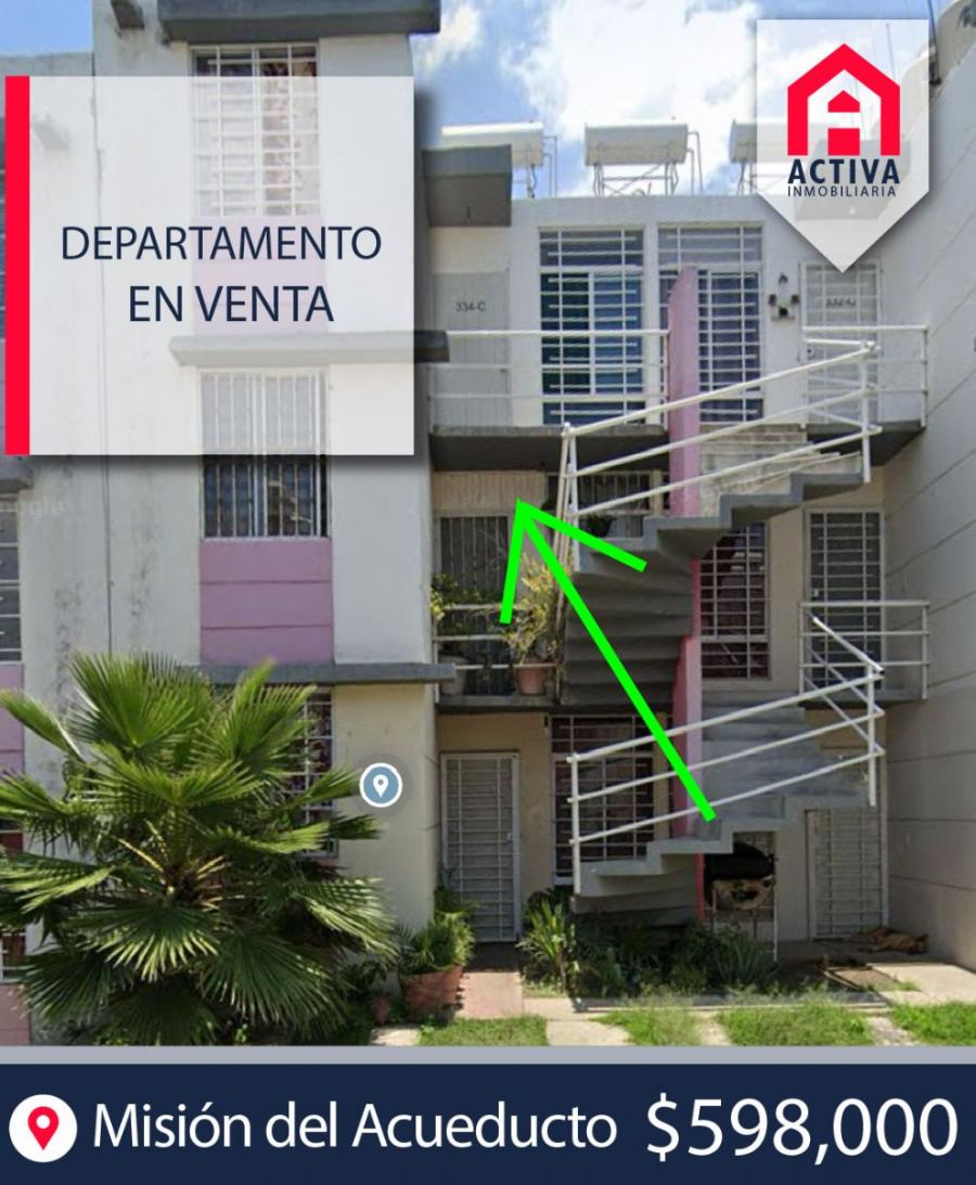 Departamento en Tonalá, Fracc. Misión del Acueducto