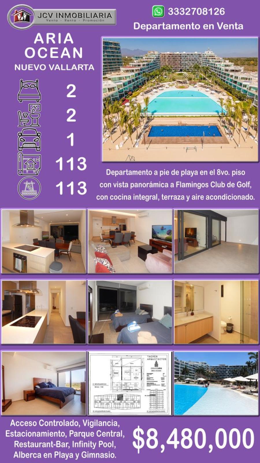 Departamento en Venta en Nuevo Vallarta Bahía de Banderas, Nayarit