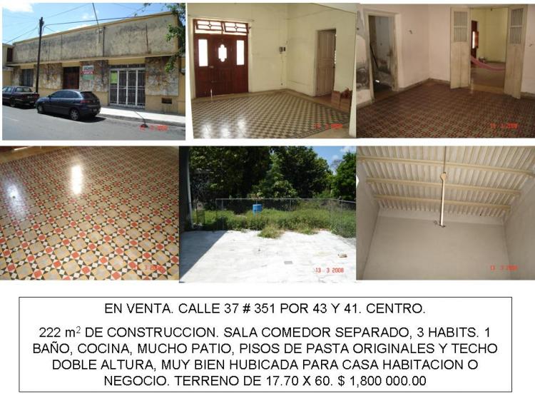 Foto Casa en Venta en CENTRO, Mérida, Yucatan - $ 1.800.000 - CAV3499 - BienesOnLine