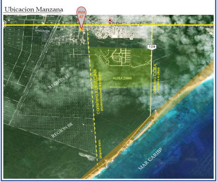 Foto Terreno en Venta en tulum centro, Tulum, Quintana Roo - U$D 242.640 - TEV144416 - BienesOnLine