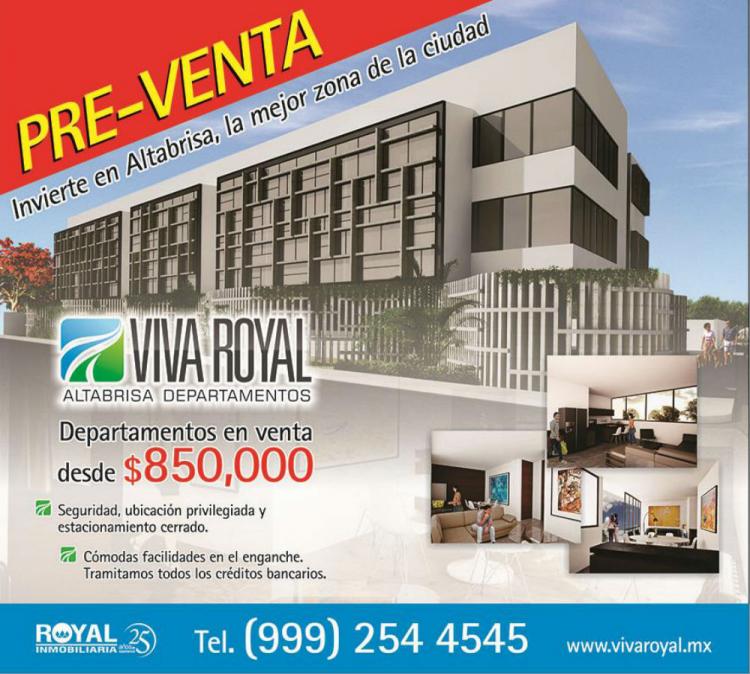 Foto Departamento en Venta en Altabrisa, Mérida, Yucatan - $ 900.000 - DEV124967 - BienesOnLine