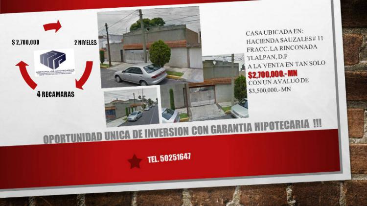 Foto Casa en Venta en La rinconada, Tlalpan, Distrito Federal - $ 2.700.000 - CAV93084 - BienesOnLine