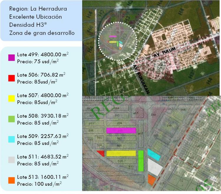 Foto Terreno en Venta en La Herradura, Tulum, Quintana Roo - U$D 70 - TEV31772 - BienesOnLine