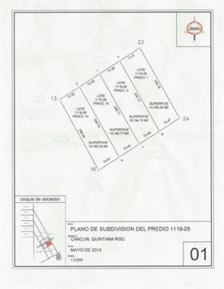 Foto Terreno en Venta en Cancún, Quintana Roo - $ 4.550.000 - TEV92999 - BienesOnLine