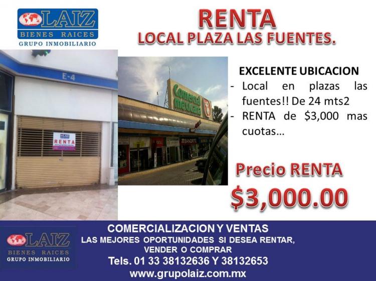 LOCAL EN PLAZA LAS FUENTES