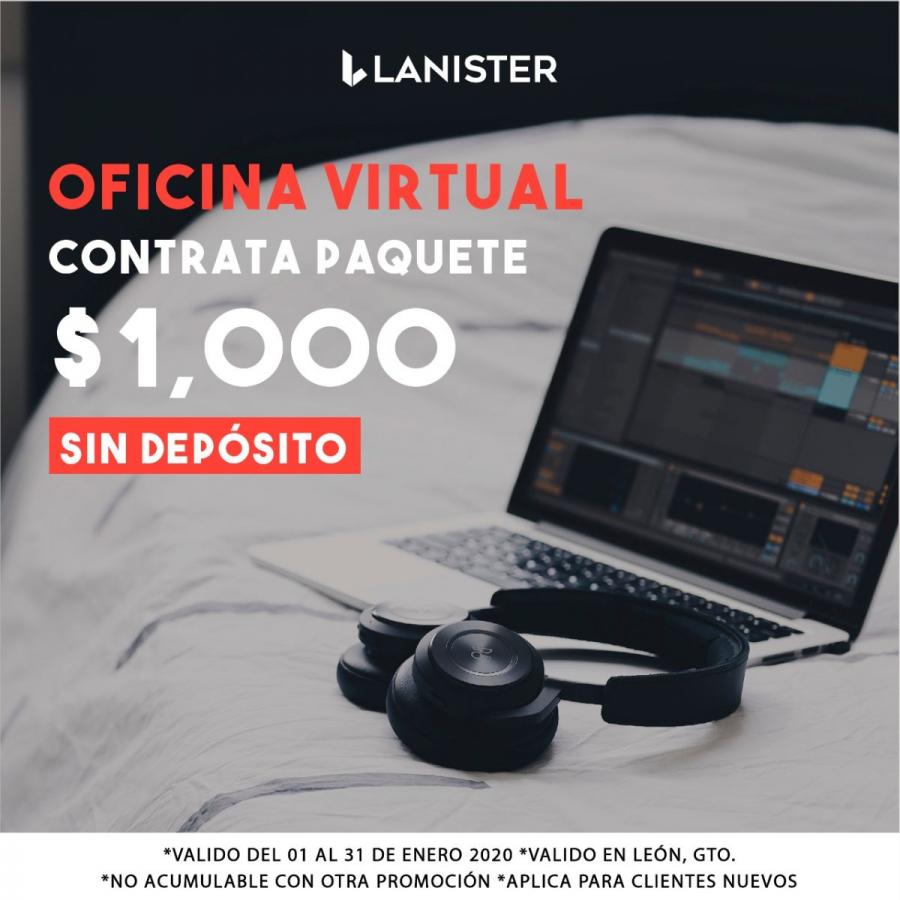 OFICINA DISEÑADA PARA NEGOCIOS VIRTUALES 