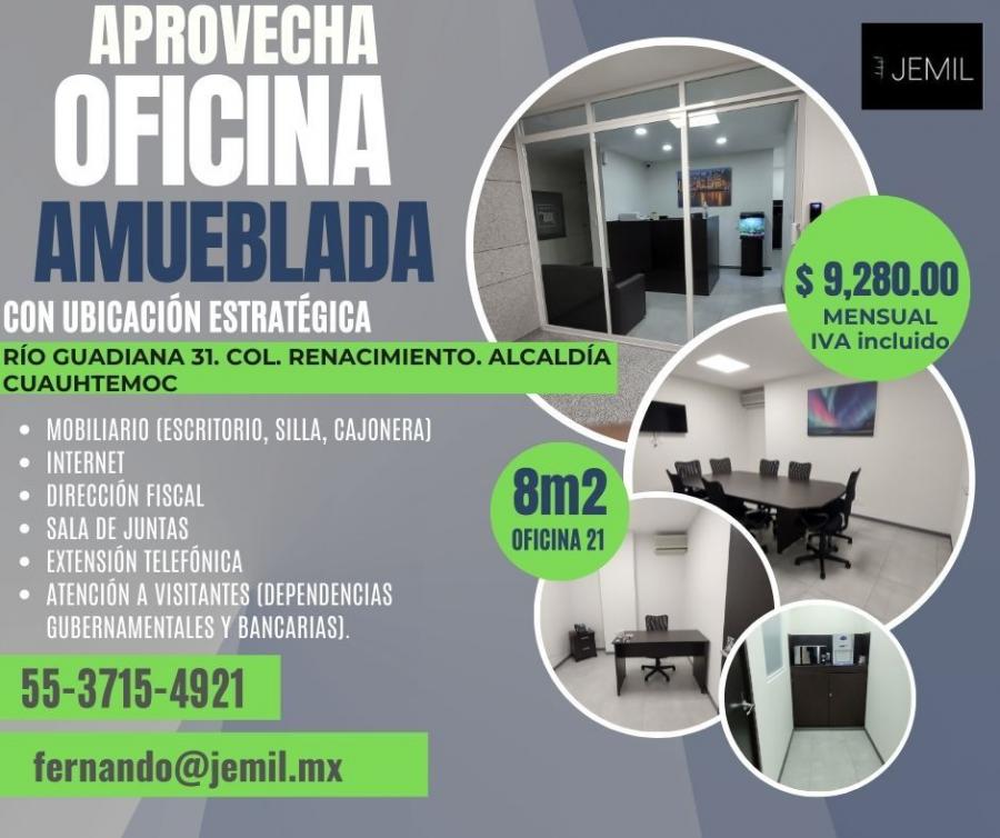 Foto Oficina en Renta en Renacimiento, Cuauhtmoc (CDMX), Distrito Federal - $ 9.280 - OFR333329 - BienesOnLine