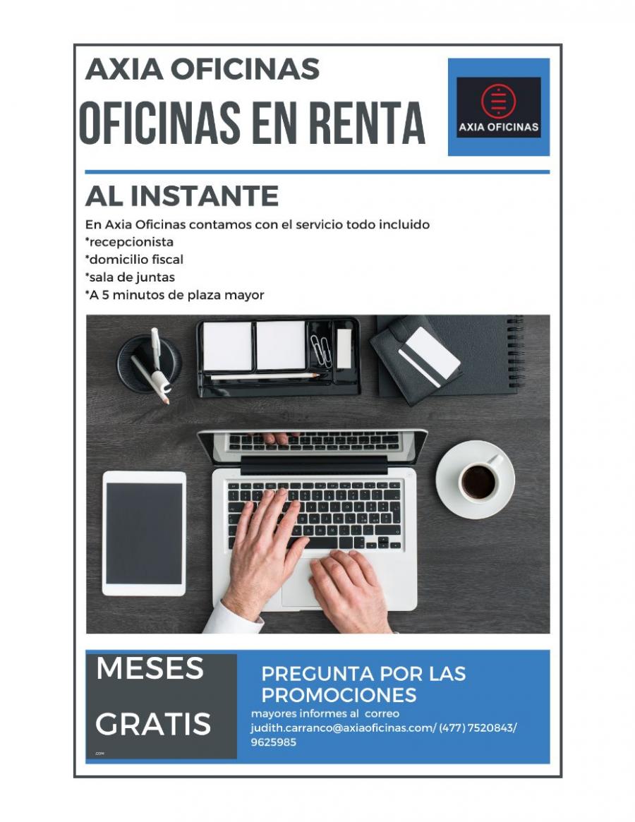 Oficinas con todo lo necesario para trabajar